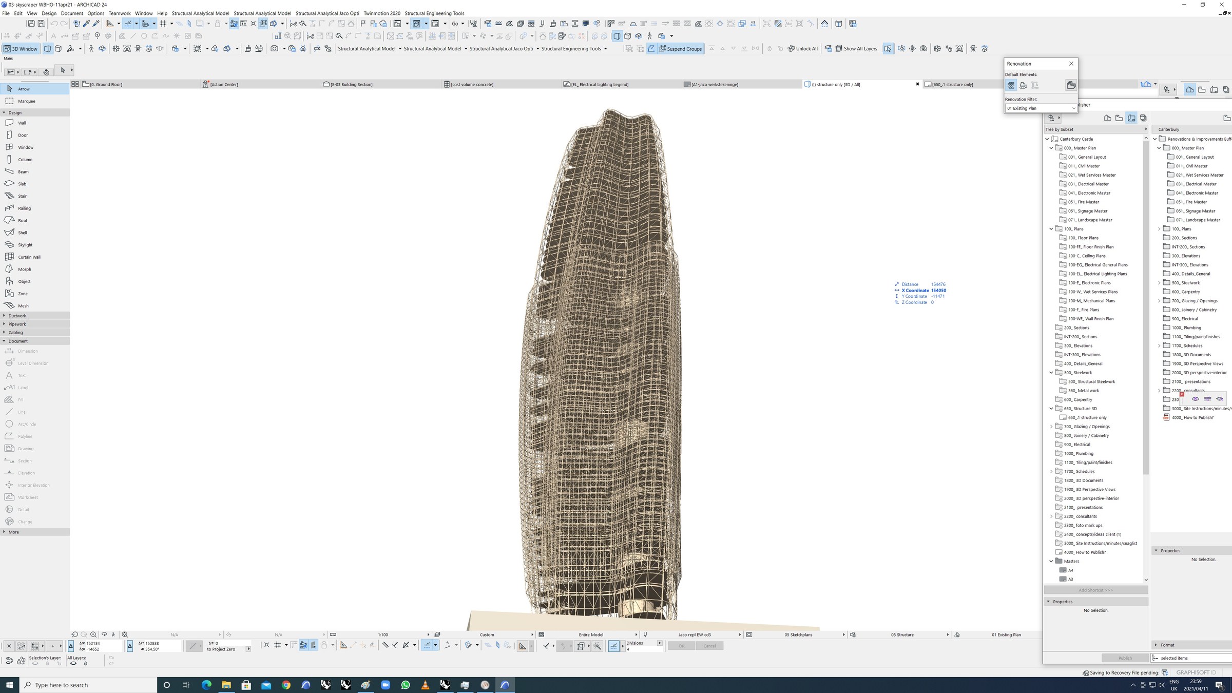 Off-Grid Skyscraper — skin detail